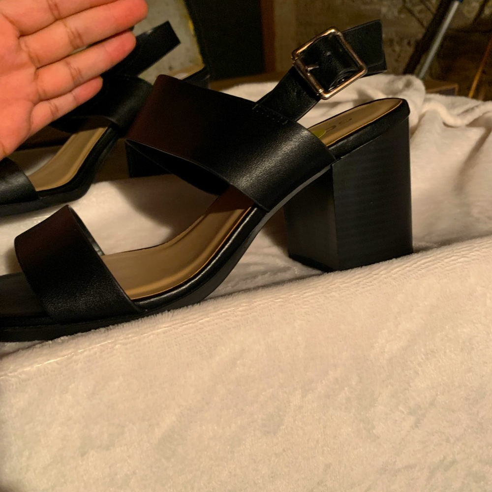 Black heels. Size 9